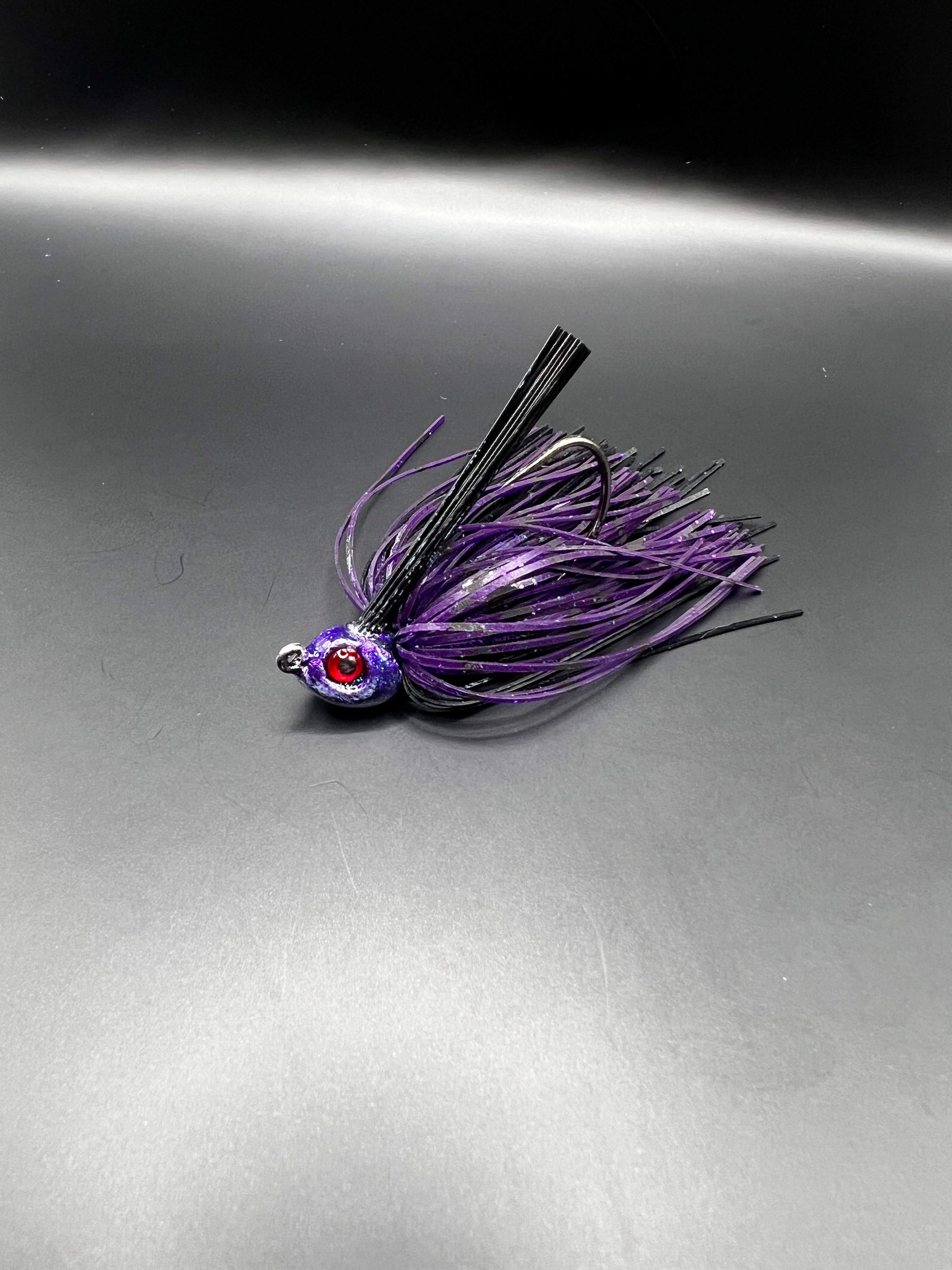 Purple Craw-Casting Jig
