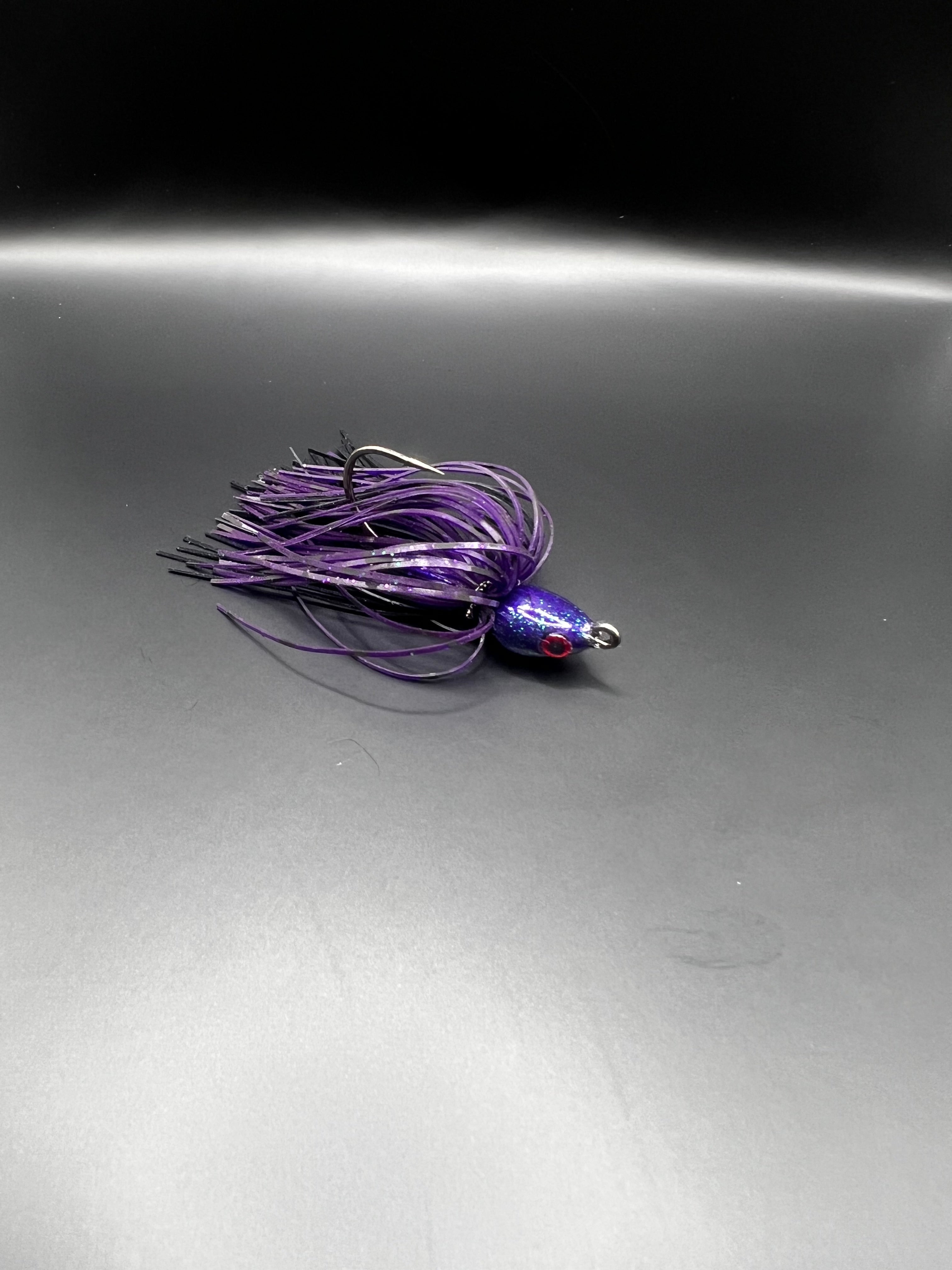 Purple Craw-Swim Jig