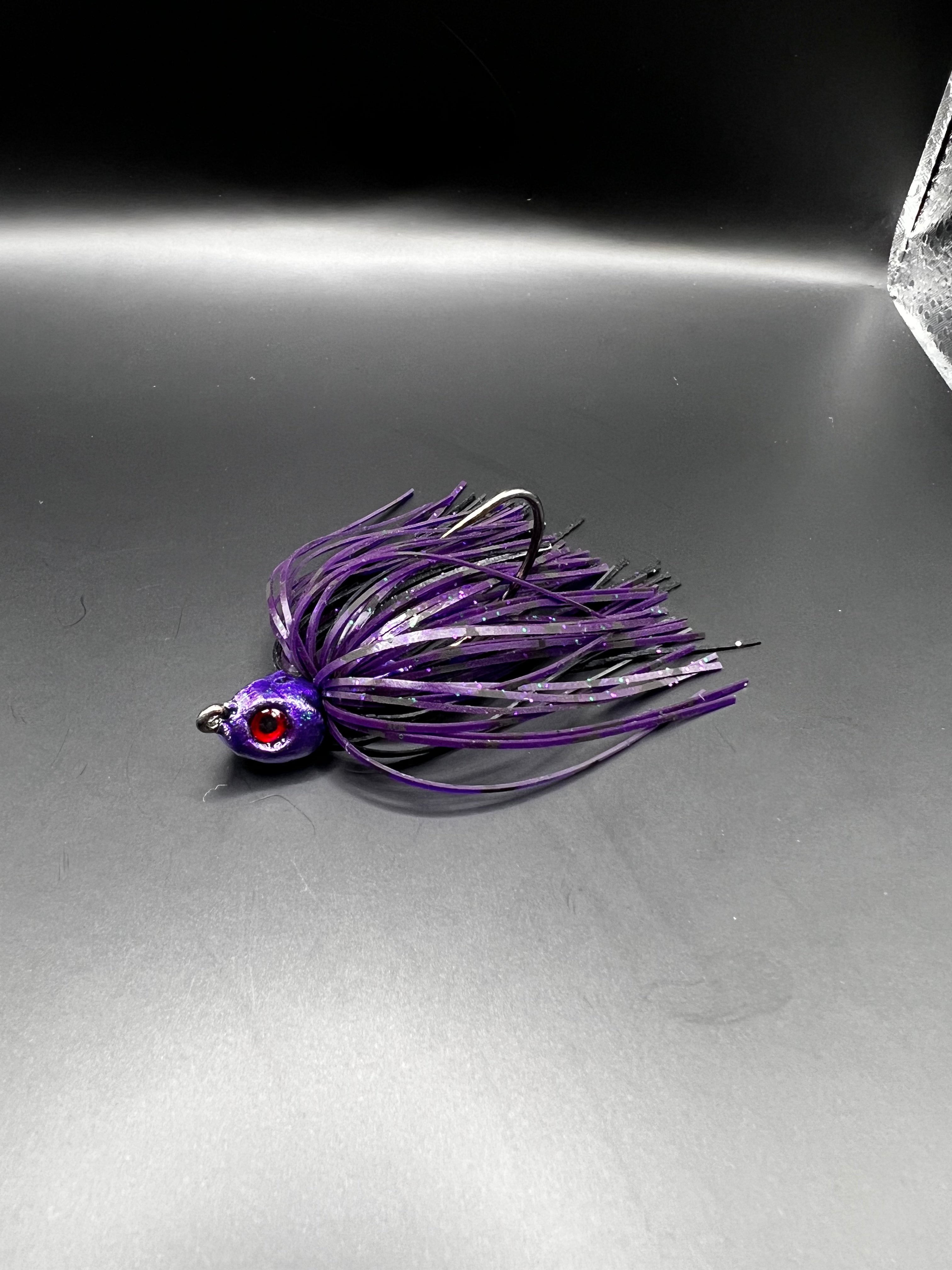 Purple Craw-Casting Jig