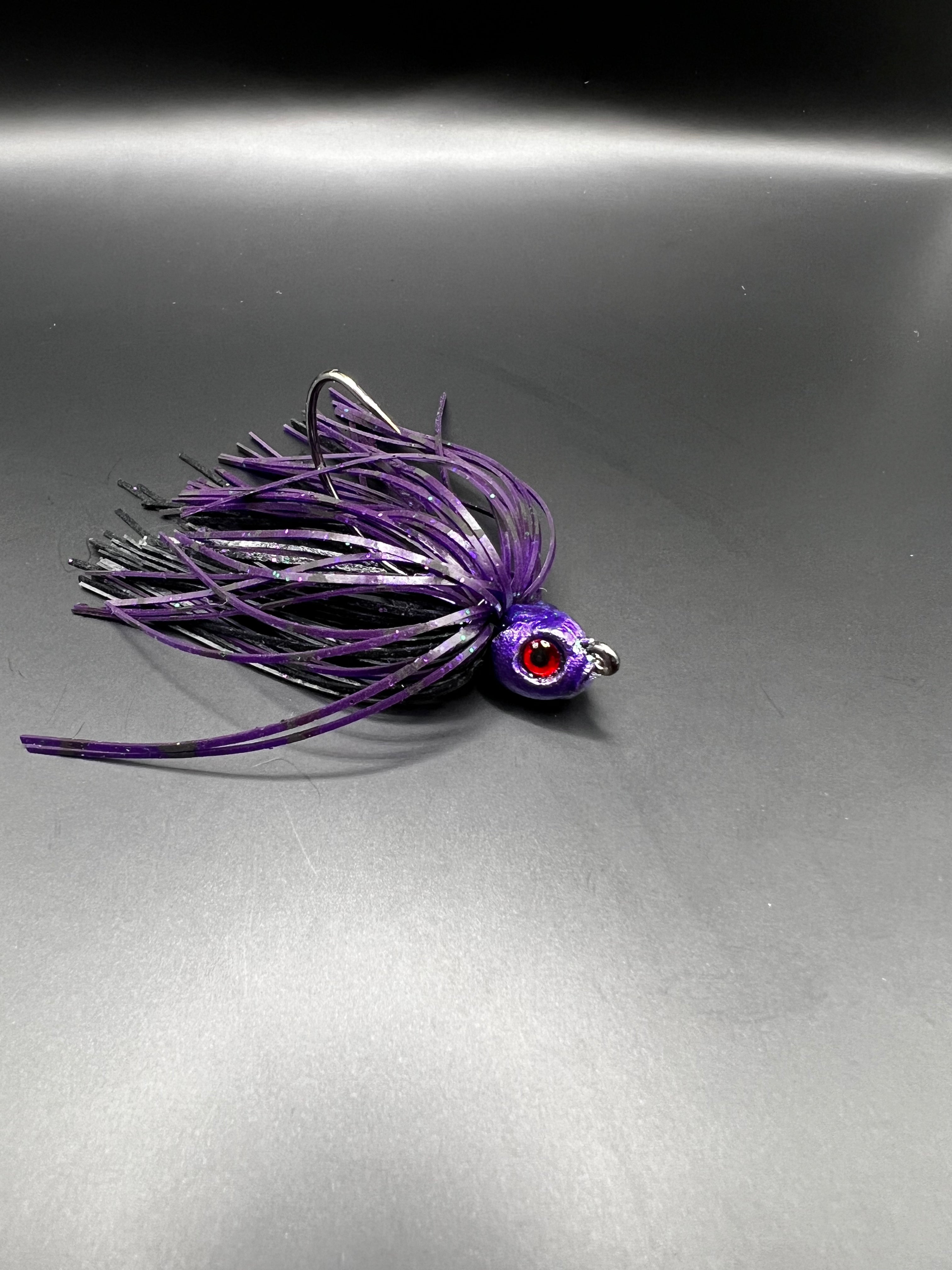 Purple Craw-Casting Jig